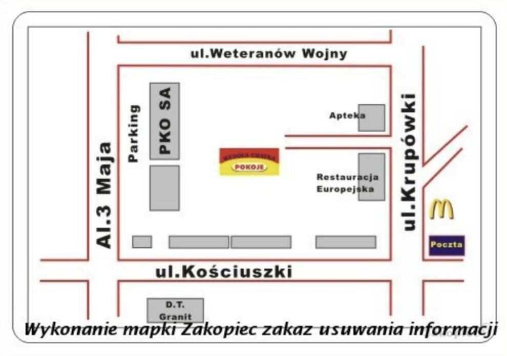 Goralski Domek Walus Zakopane - Scisle Centrum - Jedyny Domek Na Krupowkach Kültér fotó